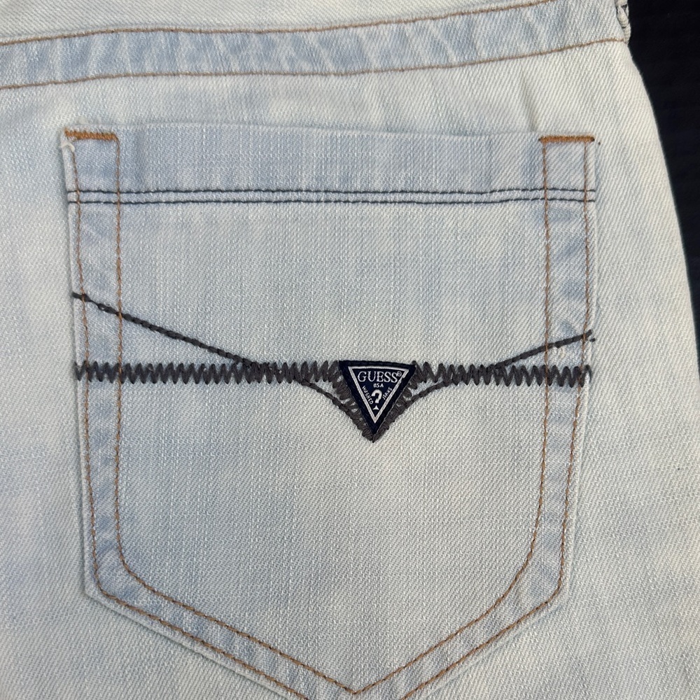 NET Guess Men's Faded Blue Slim Jeans SZ 30x32 - Picture 8 of 8